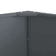 Кашпа Антрацит 90 x 90 x 50 см Стомана