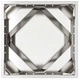 Кашпи от неръждаема стомана 2 броя сребристи 40x40x40 см