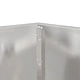 Кашпа Сребриста 75 x 75 x 60 см от Неръждаема Стомана