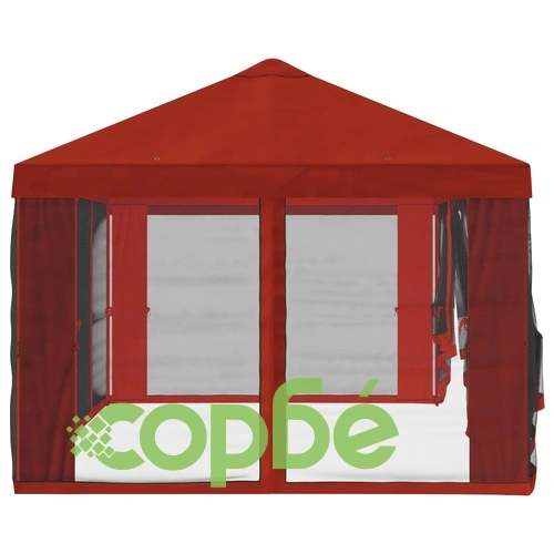 Покривало за беседка със стени - Теракота, 600,5 x 300,5 см ➤ топ цена ➤ sorbe.bg