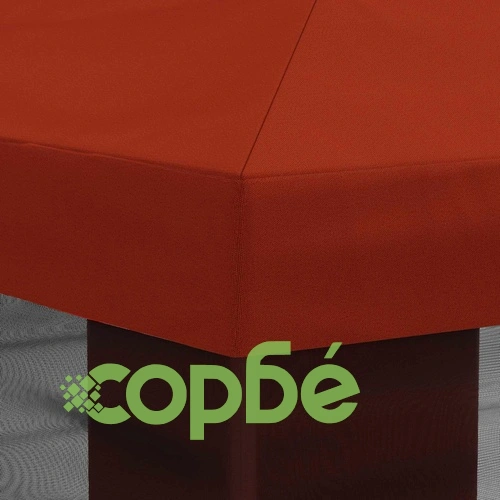 Покривало за беседка със стени - Теракота, 600,5 x 300,5 см ➤ топ цена ➤ sorbe.bg