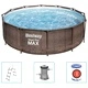 Bestway Steel Pro MAX Комплект басейн Deluxe Series, кръгъл, 366x100 см