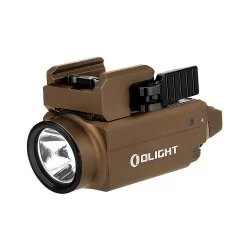 Пистолетен фенер с лазерен целеуказател Olight BALDR S 800lm. Desert TAN