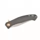 Сгъваем нож Dulotec K213 - черен 8Cr13Mov неръждаема стомана