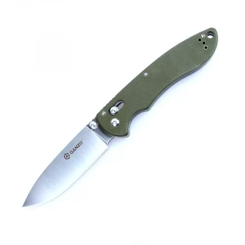 Сгъваем нож Ganzo G740-GR, 440C неръждаема стомана, зелена дръжка ➤ топ цена ➤ sorbe.bg