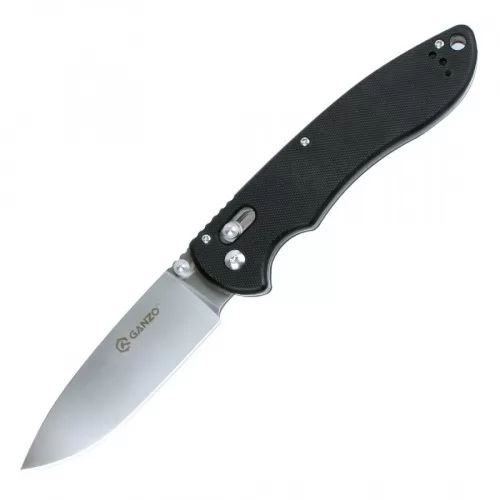 Сгъваем нож Ganzo G740-BK, 440C неръждаема стомана, черна дръжка ➤ топ цена ➤ sorbe.bg