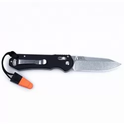 Сгъваем нож Ganzo G7452-BK-WS, 440C неръждаема стомана, черна дръжка