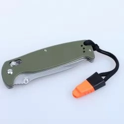 Сгъваем нож Ganzo G7412-GR-WS, 440C неръждаема стомана, зелена дръжка