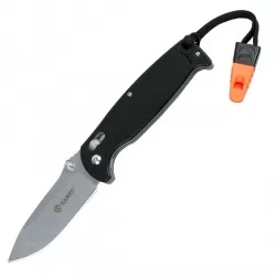 Сгъваем нож Ganzo G7412-BK-WS, 440C неръждаема стомана, черна дръжка