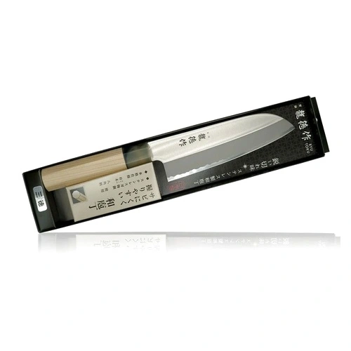 Кухненски нож Fuji Cutlery Ryutoku Santoku FC-579 дръжка магнолия ➤ топ цена ➤ sorbe.bg