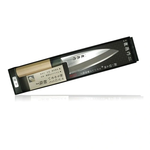 Кухненски нож Fuji Cutllery Ryutoku Deba FC-572 дръжка магнолия ➤ топ цена ➤ sorbe.bg