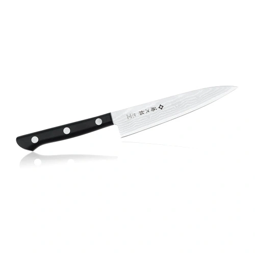 Кухненски нож Tojiro DP Damascus Petty Knife 135мм F-333 - VG10 - ламинат 37 пласта на топ цена от sorbe.bg Кухненски нож Tojiro DP Damascus Petty Knife 135мм F-333 - VG10 - ламинат 37 пласта ➤ топ цена ➤ sorbe.bg