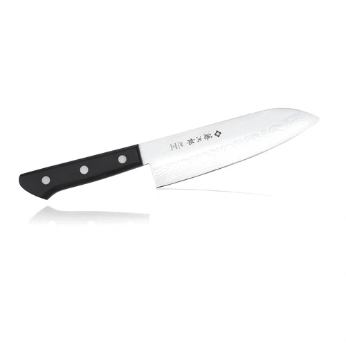 Кухненски нож Tojiro DP Damascus Santoku Knife 170мм F-331 - VG10 - ламинат 37 пласта ➤ топ цена ➤ sorbe.bg