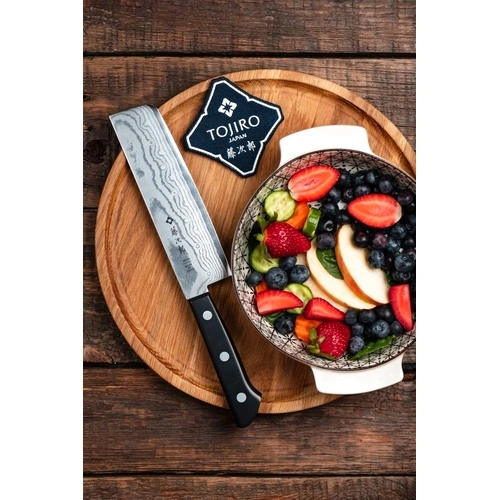 Кухненски нож Tojiro DP Damascus Nakiri Knife 165мм F-330 - VG10 - ламинат 37 пласта ➤ топ цена ➤ sorbe.bg