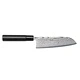 Кухненски нож Tojiro Shippu Black DP Damascus Santoku Knife 165мм FD-1597 - VG10 - ламинат 63 пласта