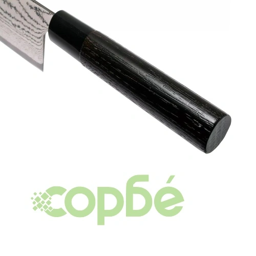 Кухненски нож Tojiro Shippu Black DP Damascus Nakiri Knife 165мм FD-1598 - VG10 - ламинат 63 пласта ➤ топ цена ➤ sorbe.bg