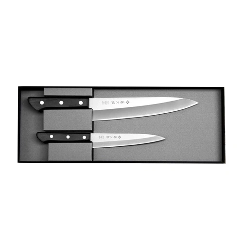 Комплект кухненски ножове Tojiro Basic TBS-210 - VG10 ламинат ➤ топ цена ➤ sorbe.bg