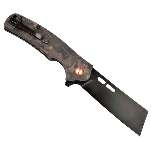 Сгъваем нож Dulotec K261-BK дръжка от G10 с карбоново покритие и D2 стомана ➤ топ цена ➤ sorbe.bg
