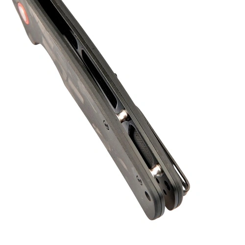 Сгъваем нож Dulotec K261-BK дръжка от G10 с карбоново покритие и D2 стомана ➤ топ цена ➤ sorbe.bg