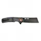 Сгъваем нож Dulotec K261-BL дръжка от G10 с карбоново покритие и D2 стомана
