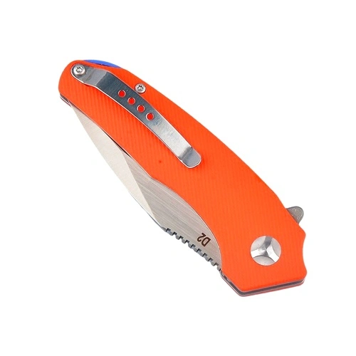 Сгъваем нож Dulotec K263-OR дръжка от G10 и D2 стомана ➤ топ цена ➤ sorbe.bg