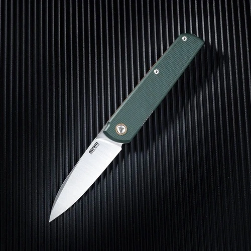Сгъваем нож SRM 408L-GX - дръжка от G10 и 14C28N стомана ➤ топ цена ➤ sorbe.bg