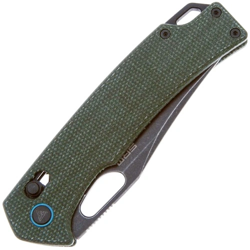 Сгъваем нож SRM 9203-MG2 - дръжка от Micarta и 10Cr15MoV стомана ➤ топ цена ➤ sorbe.bg