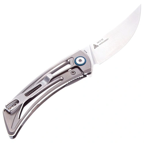 Сгъваем нож SRM Unicorn 7415-TZ - дръжка от титан и 154CM стомана ➤ топ цена ➤ sorbe.bg