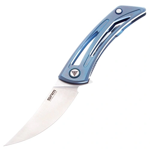 Сгъваем нож SRM Unicorn 7415-TE - дръжка от титан и 154CM стомана ➤ топ цена ➤ sorbe.bg