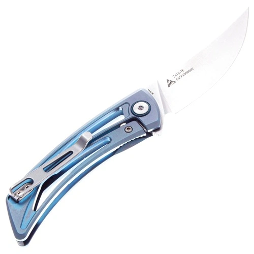 Сгъваем нож SRM Unicorn 7415-TE - дръжка от титан и 154CM стомана ➤ топ цена ➤ sorbe.bg