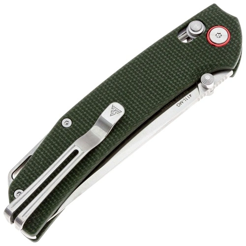 Сгъваем нож SRM 411L-MG - дръжка от micarta и 14C28N стомана ➤ топ цена ➤ sorbe.bg