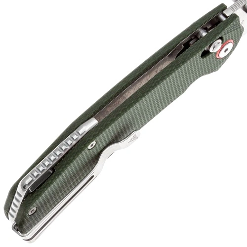 Сгъваем нож SRM 411L-MG - дръжка от micarta и 14C28N стомана ➤ топ цена ➤ sorbe.bg