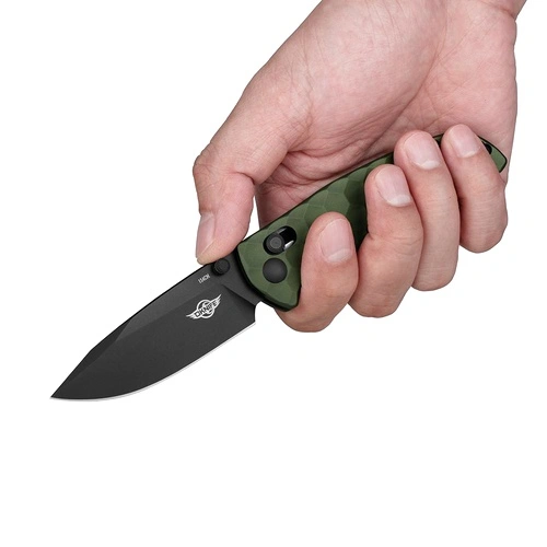Сгъваем нож Oknife Rubato 3 - Зелен 154CM неръждаема стомана с черно титаниево PVD покритие ➤ топ цена ➤ sorbe.bg