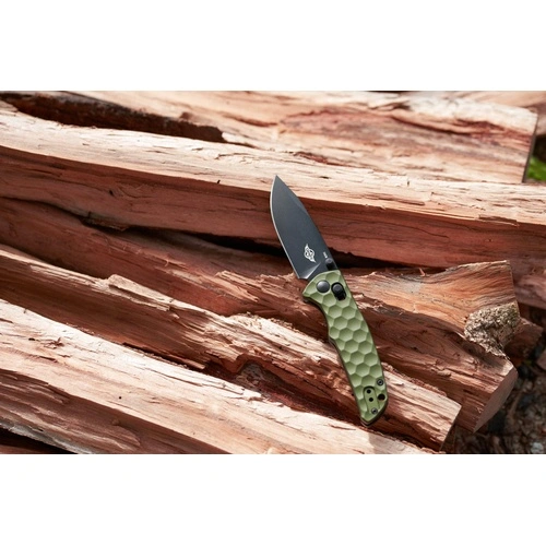 Сгъваем нож Oknife Rubato 3 - Зелен 154CM неръждаема стомана с черно титаниево PVD покритие ➤ топ цена ➤ sorbe.bg