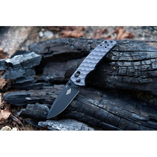 Сгъваем нож Oknife Rubato 3 - Сив 154CM неръждаема стомана с черно титаниево PVD покритие ➤ топ цена ➤ sorbe.bg