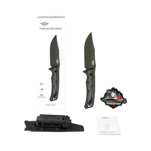 Нож с фиксирано острие Oknife Fortitude - Зелен D2 стомана с покритие Ceracote ➤ топ цена ➤ sorbe.bg