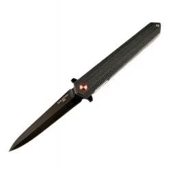 Сгъваем нож Dulotec K254-BK - дръжка от Micarta и 8Cr неръждаема стомана
