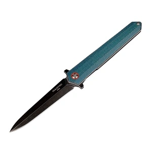 Сгъваем нож Dulotec K254-BL - дръжка от Micarta и 8Cr неръждаема стомана