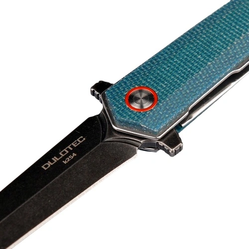 Сгъваем нож Dulotec K254-BL - дръжка от Micarta и 8Cr неръждаема стомана ➤ топ цена ➤ sorbe.bg