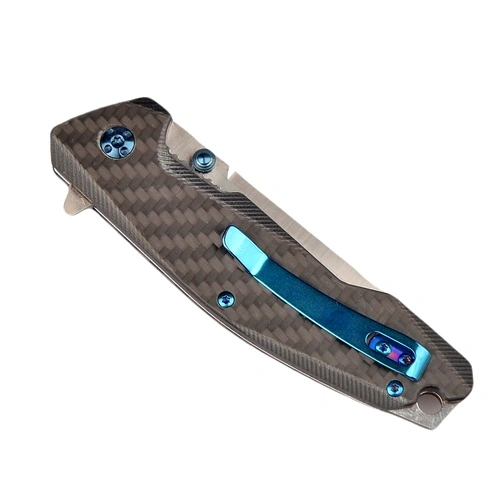 Сгъваем нож Dulotec K260 - дръжка от G10 с карбоново покритие ➤ топ цена ➤ sorbe.bg