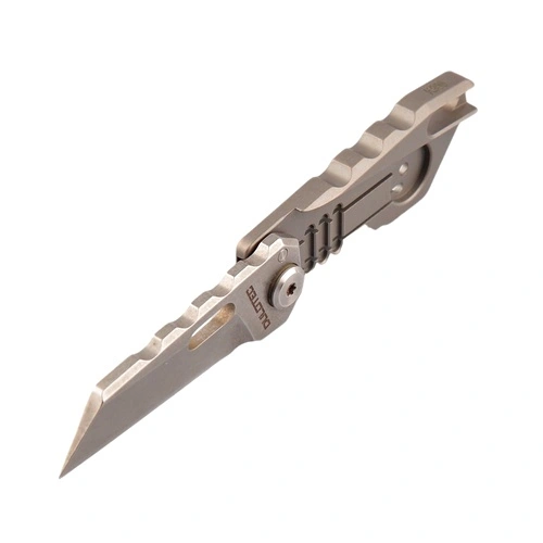 Сгъваем титаниев нож Dulotec K906 - сив ➤ топ цена ➤ sorbe.bg