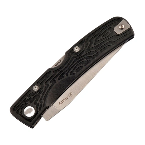 Джобен сгъваем нож Manly Peak - Black FRN 14C28N TH ➤ топ цена ➤ sorbe.bg