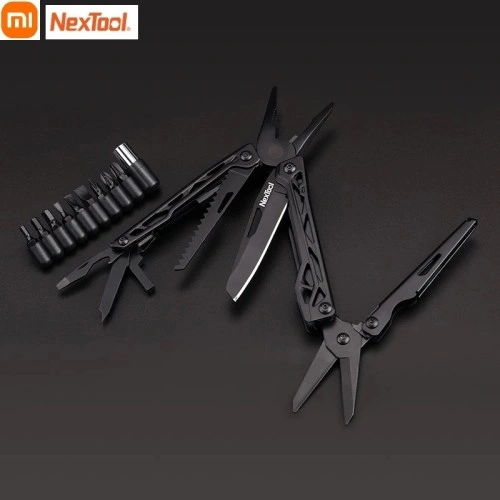 Мултитул Nextool Black Knight комплект с битове ➤ топ цена ➤ sorbe.bg