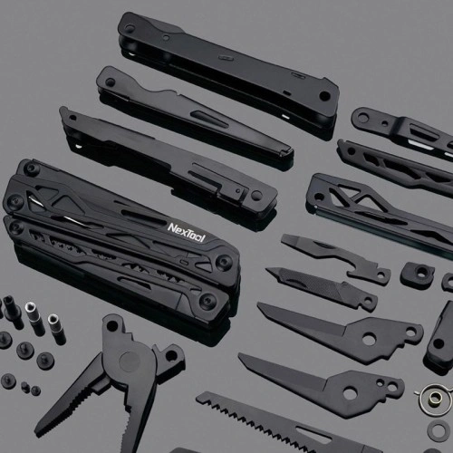 Мултитул Nextool Black Knight комплект с битове ➤ топ цена ➤ sorbe.bg