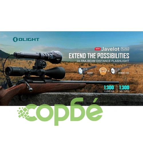 Фенер Olight Javelot Turbo 1300lm. ➤ топ цена ➤ sorbe.bg