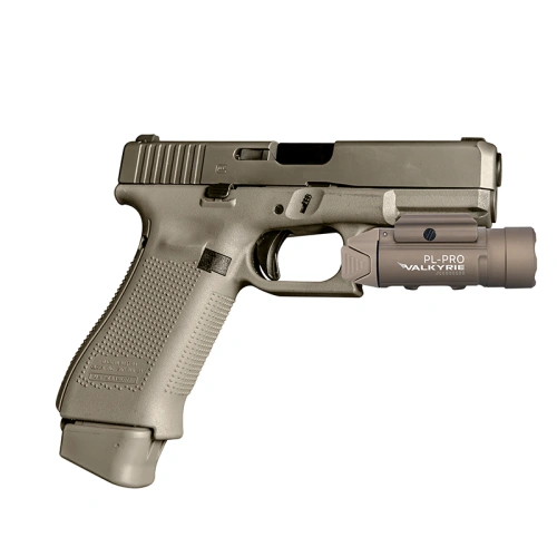 Пистолетен фенер Olight PL-Pro Valkyrie 1500lm Desert Tan ➤ топ цена ➤ sorbe.bg