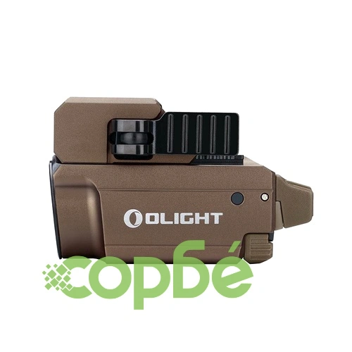 Пистолетен фенер с лазерен целеуказател Olight BALDR Mini 600lm. Desert Tan ➤ топ цена ➤ sorbe.bg