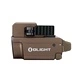 Пистолетен фенер с лазерен целеуказател Olight BALDR Mini 600lm. Desert Tan
