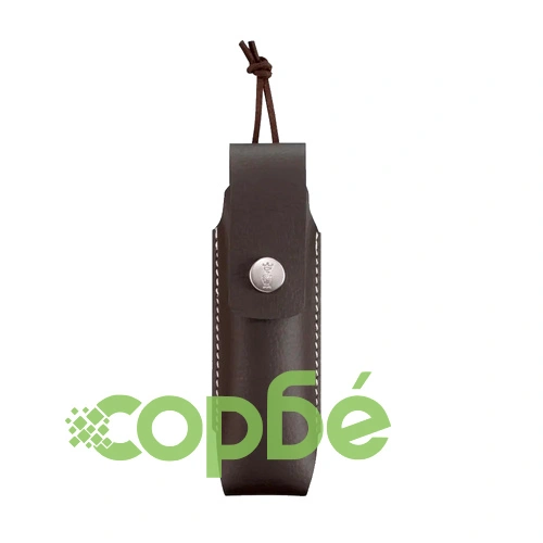 Сгъваем нож Opinel №8 Carbon, острие 8.5 см + кожена кания ➤ топ цена ➤ sorbe.bg