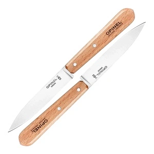 Комплект кухненски ножове Opinel Essentiels №112 Inox Natural, острие 10 см  - 2 броя
